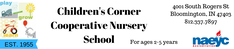 CHILDREN'S CORNER COOPERATIVE NURSERY SCHOOL
